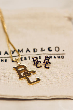 BC Lions Gold Studs