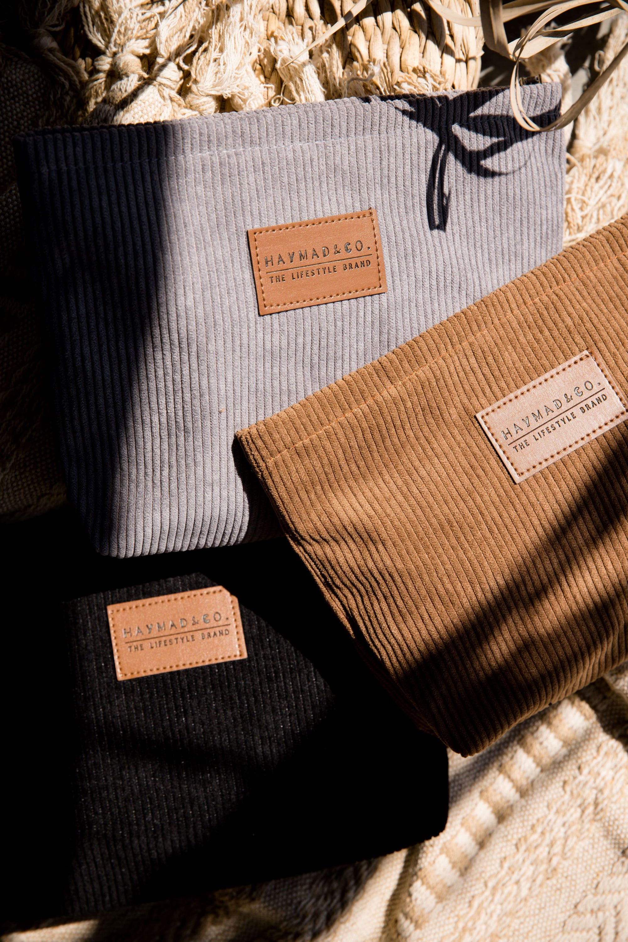 The Corduroy Zipper Pouch