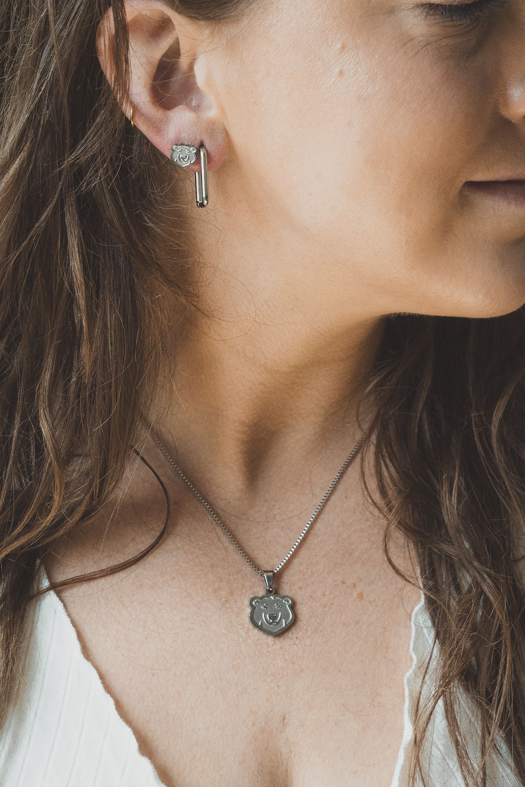 Winnipeg Sea Bears Silver Studs