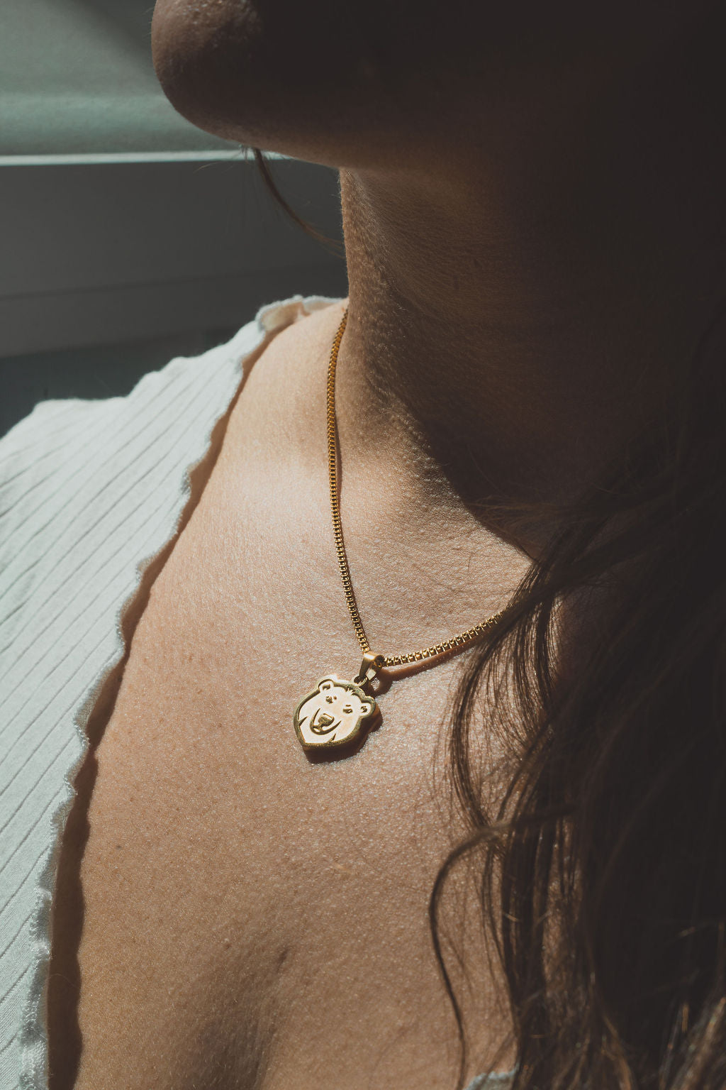 Winnipeg Sea Bears Gold Pendant Necklace