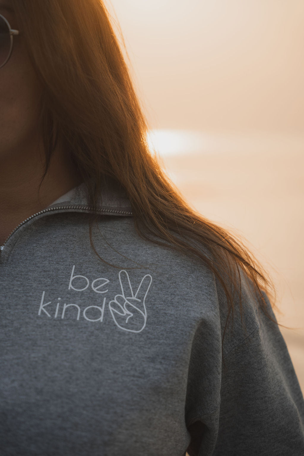 Be Kind Quarter Zip