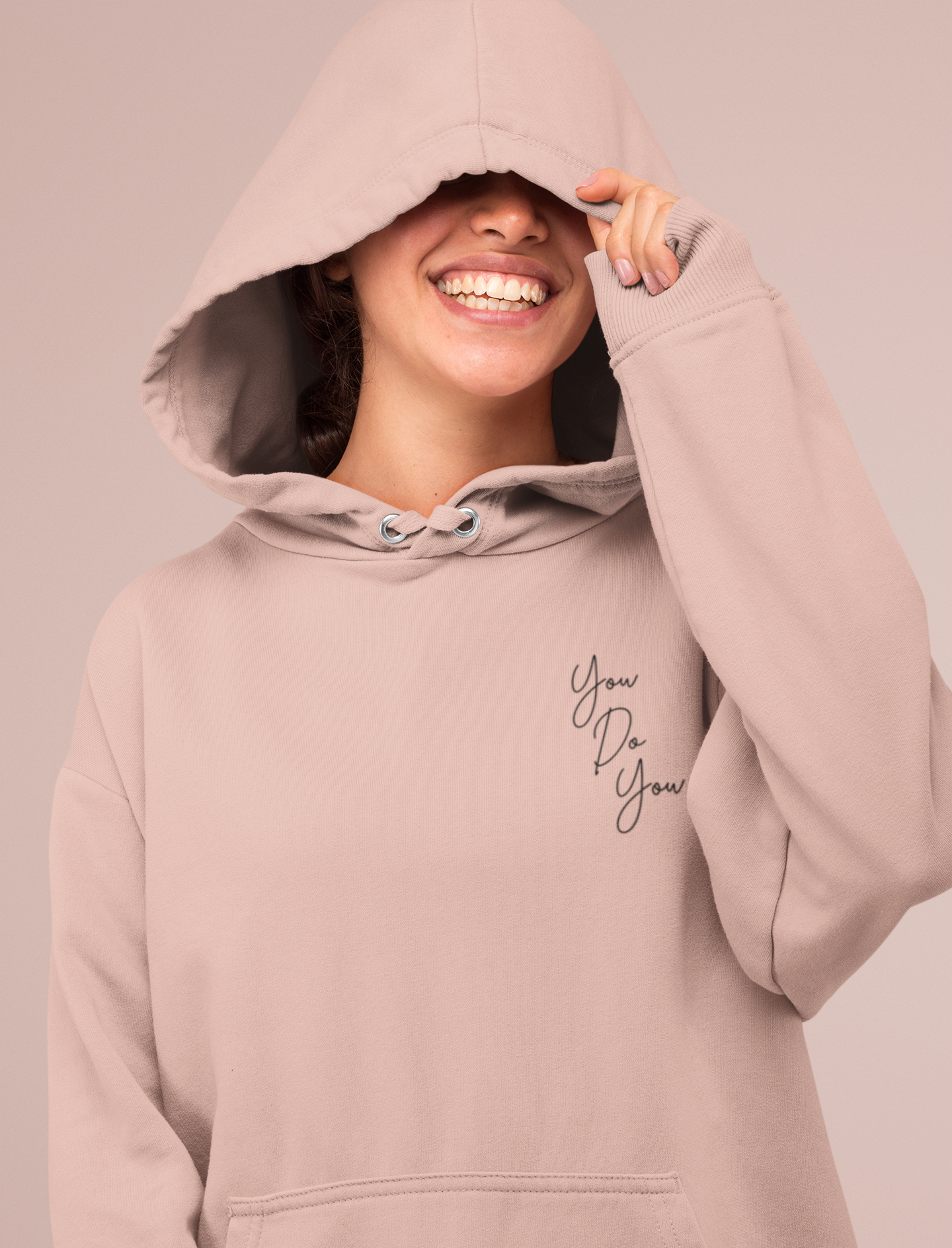 Do You Hoodie - Limited Edition Blush PRESALE + FREE Bling Hoodie String