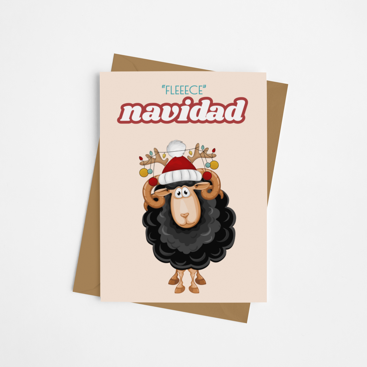 Fleece Navidad Card