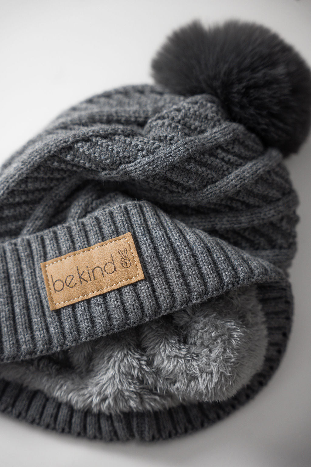 Be Kind Plush Lined Toque