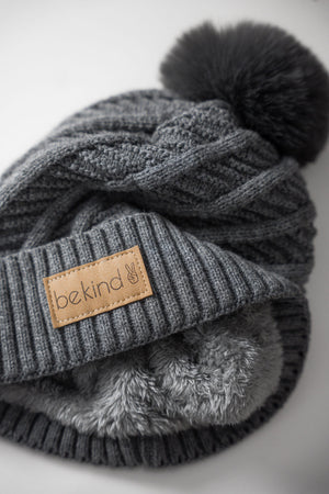 Be Kind Plush Lined Toque
