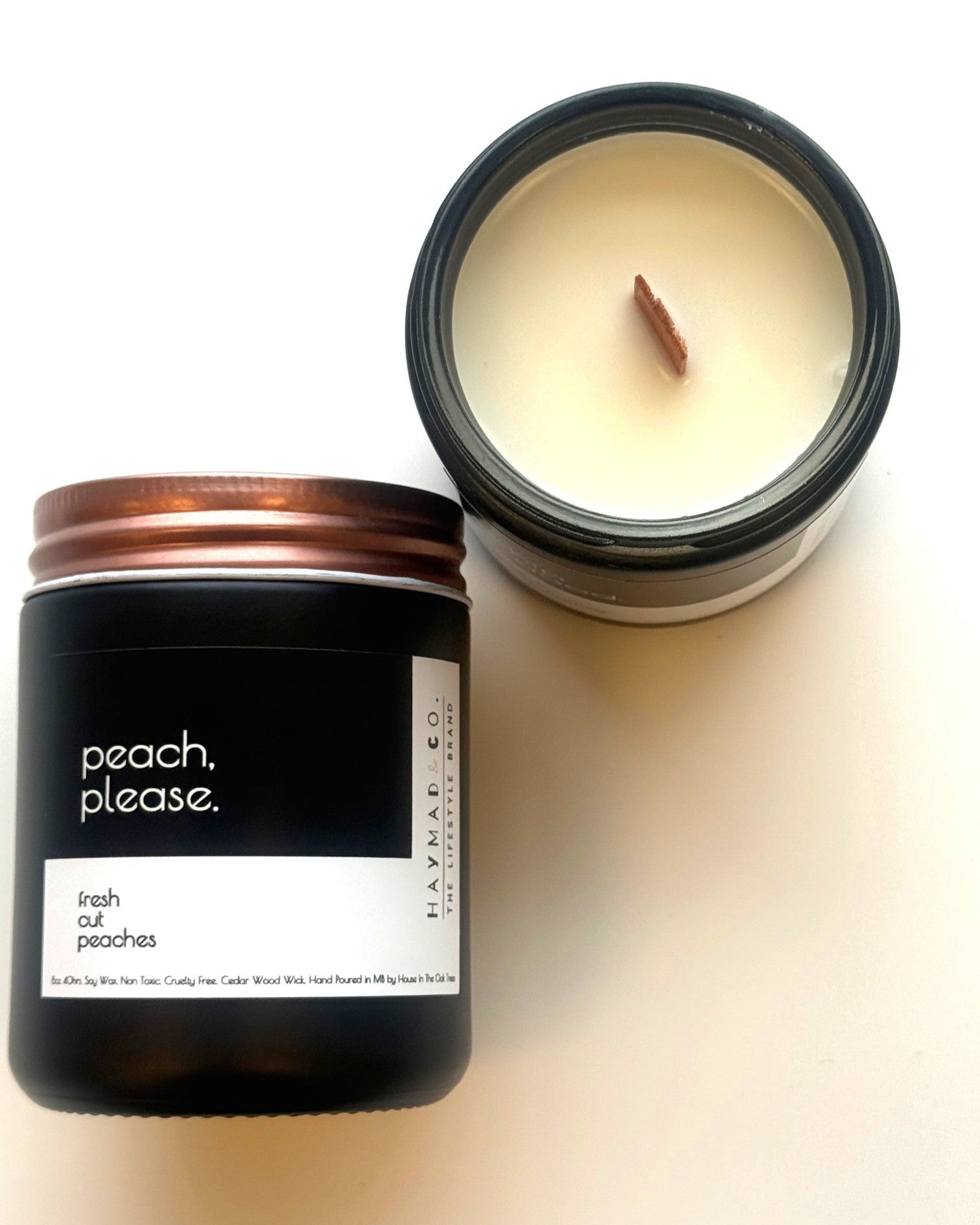 Peach, Please Candle