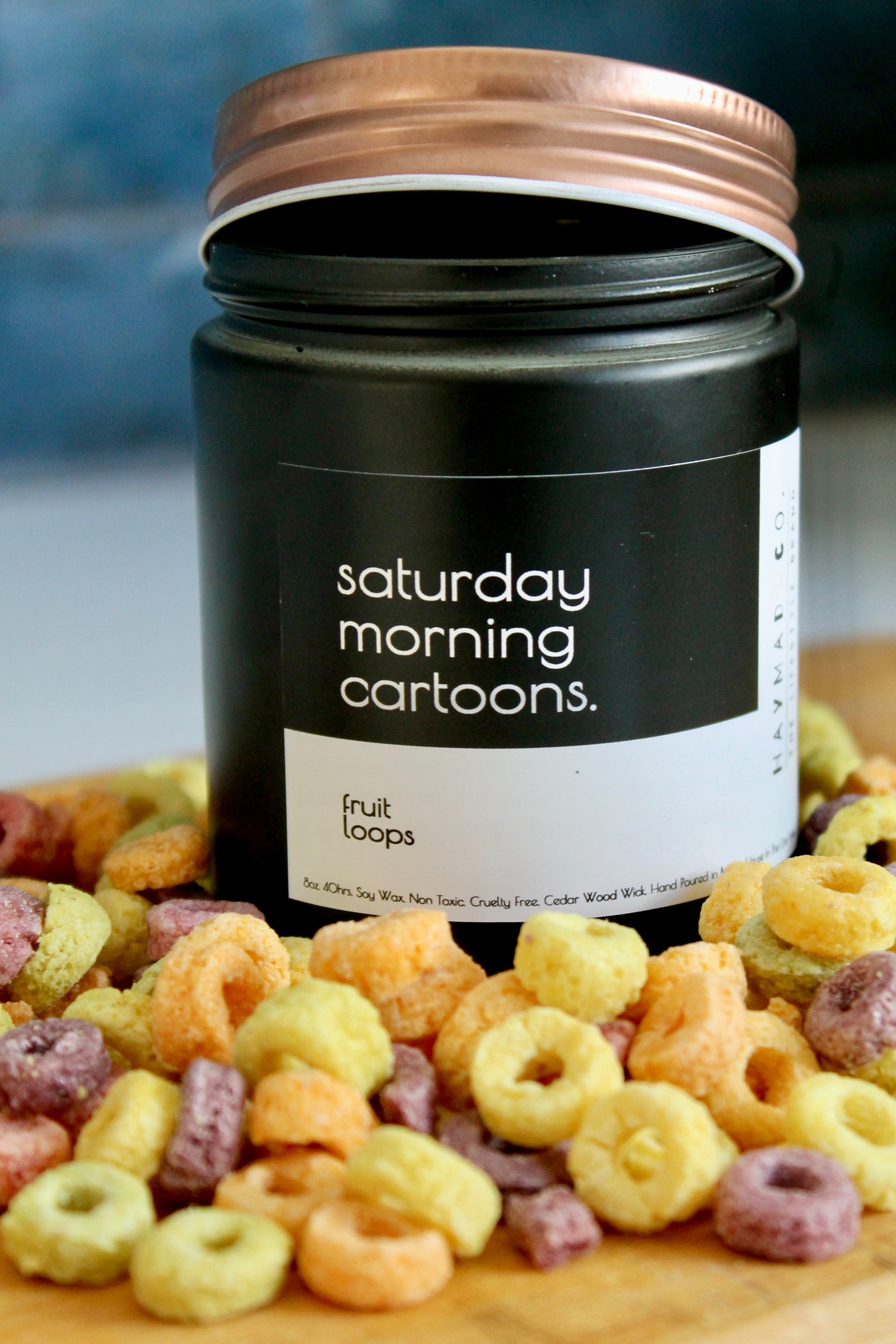 Saturday Morning Cartoons Candle